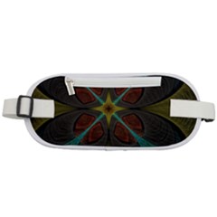 Fractal Art Abstract Pattern Rounded Waist Pouch