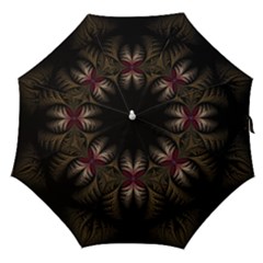 Fractal Abstract Design Mystical Straight Umbrellas by Wegoenart