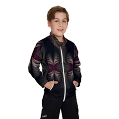 Fractal Abstract Design Mystical Kids  Windbreaker by Wegoenart