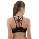 Fractal Abstract Design Mystical Back Web Sports Bra View2