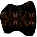 Fractal Abstract Design Mystical Velour Head Support Cushion View4