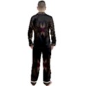 Fractal Abstract Design Mystical Men s Satin Pajamas Long Pants Set View2