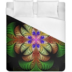 Fractal Abstract Flower Floral Duvet Cover (california King Size)