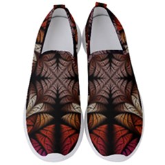 Ornament Decorative Floral Design Men s Slip On Sneakers by Wegoenart