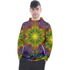 Fractal Abstract Background Pattern Men s Pullover Hoodie