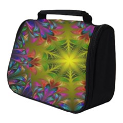 Fractal Abstract Background Pattern Full Print Travel Pouch (small) by Wegoenart