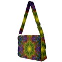 Fractal Abstract Background Pattern Full Print Messenger Bag (M) View2