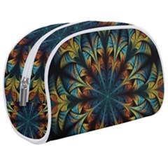 Fractal Flower Fantasy Floral Makeup Case (medium)