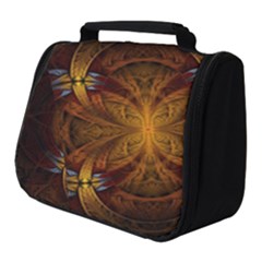 Fractal Art Abstract Pattern Full Print Travel Pouch (small) by Wegoenart