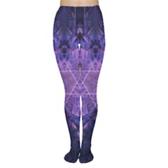 Fractal Symbol Pattern Design Tights by Wegoenart