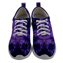 Fractal Symbol Pattern Design Women Athletic Shoes