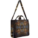 Fractal Art Abstract Pattern Square Shoulder Tote Bag View2