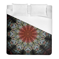 Fractal Floral Fantasy Flower Duvet Cover (full/ Double Size)