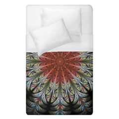 Fractal Floral Fantasy Flower Duvet Cover (single Size)