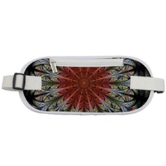 Fractal Floral Fantasy Flower Rounded Waist Pouch