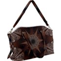 Fractal Abstract Star Pattern Canvas Crossbody Bag View1