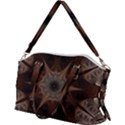 Fractal Abstract Star Pattern Canvas Crossbody Bag View2