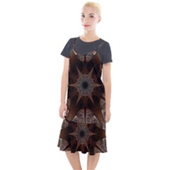 Fractal Abstract Star Pattern Camis Fishtail Dress by Wegoenart