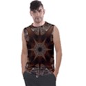 Fractal Abstract Star Pattern Men s Regular Tank Top View1