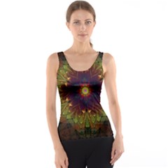 Art Abstract Fractal Pattern Tank Top by Wegoenart