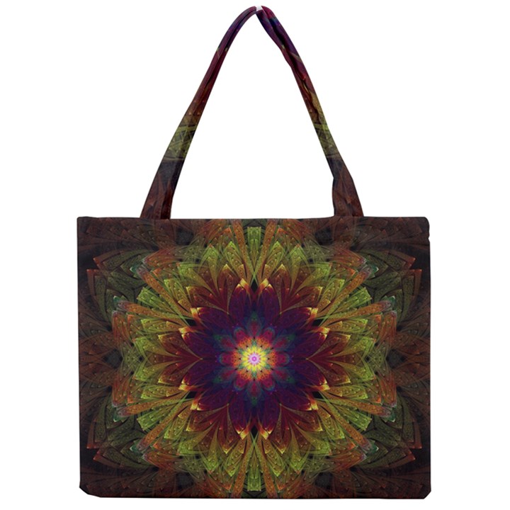 Art Abstract Fractal Pattern Mini Tote Bag