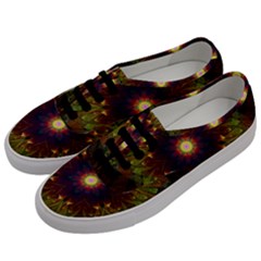 Art Abstract Fractal Pattern Men s Classic Low Top Sneakers by Wegoenart