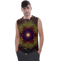 Art Abstract Fractal Pattern Men s Regular Tank Top