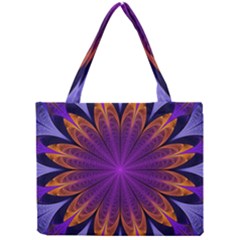 Art Abstract Fractal Pattern Mini Tote Bag by Wegoenart