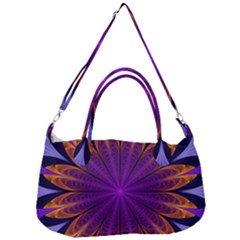 Art Abstract Fractal Pattern Removal Strap Handbag by Wegoenart