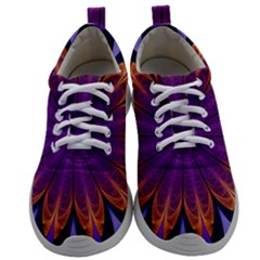 Art Abstract Fractal Pattern Mens Athletic Shoes