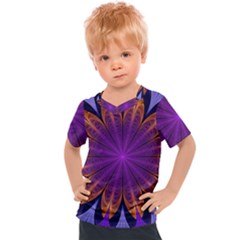 Art Abstract Fractal Pattern Kids  Sports Tee