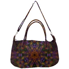 Fractal Abstract Background Pattern Removal Strap Handbag