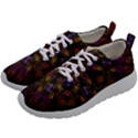 Fractal Abstract Background Pattern Mens Athletic Shoes View2