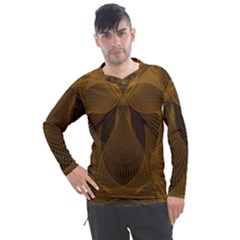 Fractal Design Background Pattern Men s Pique Long Sleeve Tee