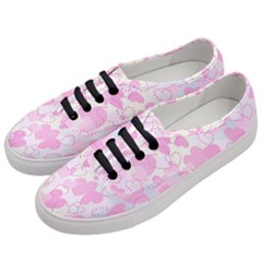 Valentine Background Hearts Bokeh Women s Classic Low Top Sneakers by Nexatart