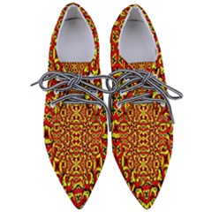 Rby-c-5-2 Women s Pointed Oxford Shoes by ArtworkByPatrick