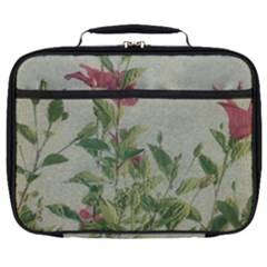 Botanical Vintage Style Motif Artwork 2 Full Print Lunch Bag by dflcprintsclothing