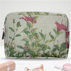 Botanical Vintage Style Motif Artwork 2 Make Up Pouch (medium)