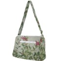 Botanical Vintage Style Motif Artwork 2 Front Pocket Crossbody Bag View2