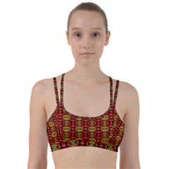 Rby-c-5-3 Line Them Up Sports Bra by ArtworkByPatrick