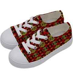 Rby-c-5-3 Kids  Low Top Canvas Sneakers by ArtworkByPatrick