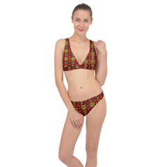 Rby-c-5-3 Classic Banded Bikini Set  by ArtworkByPatrick