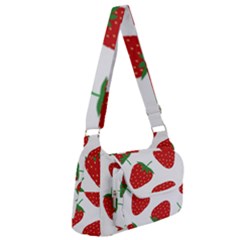 Seamless Pattern Fresh Strawberry Multipack Bag by Wegoenart