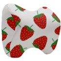 Seamless Pattern Fresh Strawberry Head Support Cushion View3