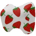 Seamless Pattern Fresh Strawberry Head Support Cushion View4