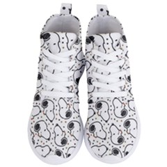 Dog Pattern Women s Lightweight High Top Sneakers by Wegoenart