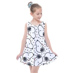 Dog Pattern Kids  Summer Dress