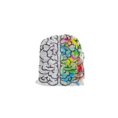 Brain Mind Psychology Idea Drawing Drawstring Pouch (xs) by Wegoenart