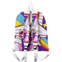 Pink Rainbow Rocket Giant Full Print Backpack View2