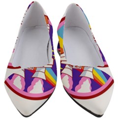 Pink Rainbow Rocket Women s Block Heels 